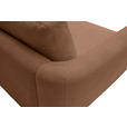ECKSOFA  in Chenille Braun  307/224 cm  - Schwarz/Braun, KONVENTIONELL, Kunststoff/Textil (307/224cm) - Hom`in