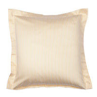 KISSENHÜLLE Giorgio 40/40 cm  - Hellgelb/Weiß, KONVENTIONELL, Textil (40/40cm) - Janine