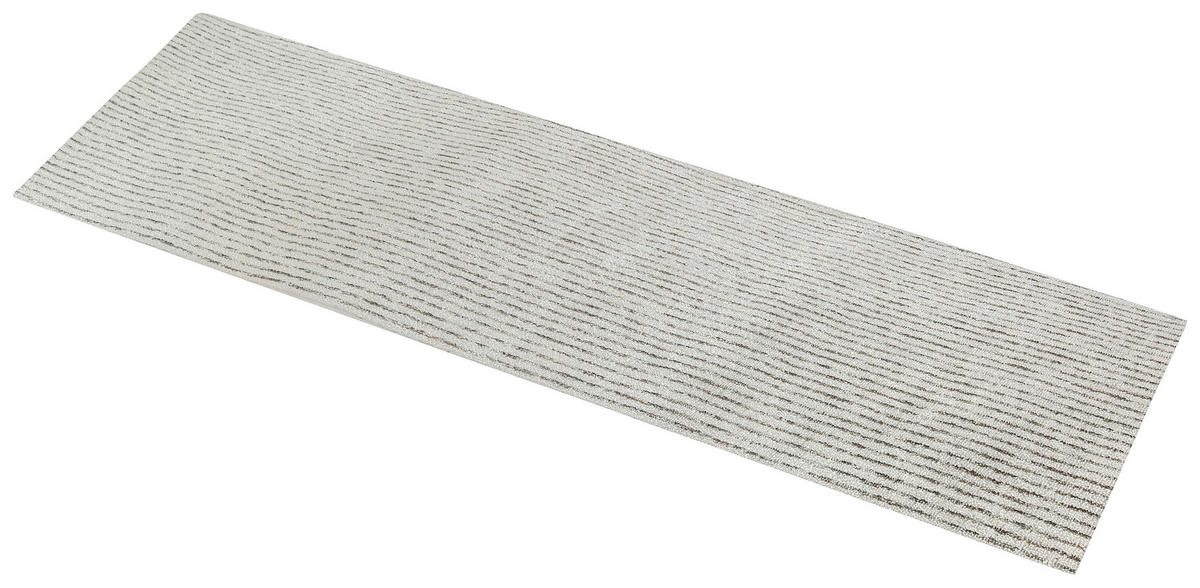 KUHINJSKI TEKAČ      80/250 cm    taftano  srebrne barve  - srebrne barve, Design, tekstil (80/250cm) - Novel