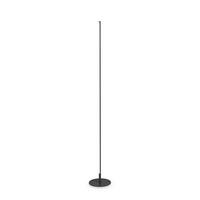 LED-STEHLEUCHTE Ideal Lux Nero 20/146,5 cm   - Schwarz, Design, Kunststoff/Metall (20/146,5cm) - Ideal Lux