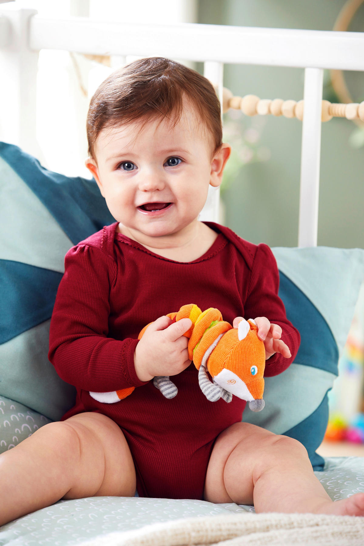 SPIELTIER - Rotbraun, Basics, Textil (22/7/7cm) - Haba