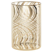 SUPORT STICLĂ LUMÂNARE PASTIL - argintiu, Basics, sticlă (9/13,5cm) - Ambia Home