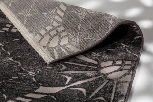 WEBTEPPICH 170/240 cm Cornflower Double  - Graphitfarben, Design, Textil (170/240cm) - Joop!