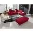 WOHNLANDSCHAFT Rot Echtleder - Chromfarben/Rot, Design, Leder/Metall (254/242cm) - Musterring WOHNLANDSCHAFT Rot Echtleder - Chromfarben/Rot, Design, Leder/Metall (254/242cm) - Musterring
