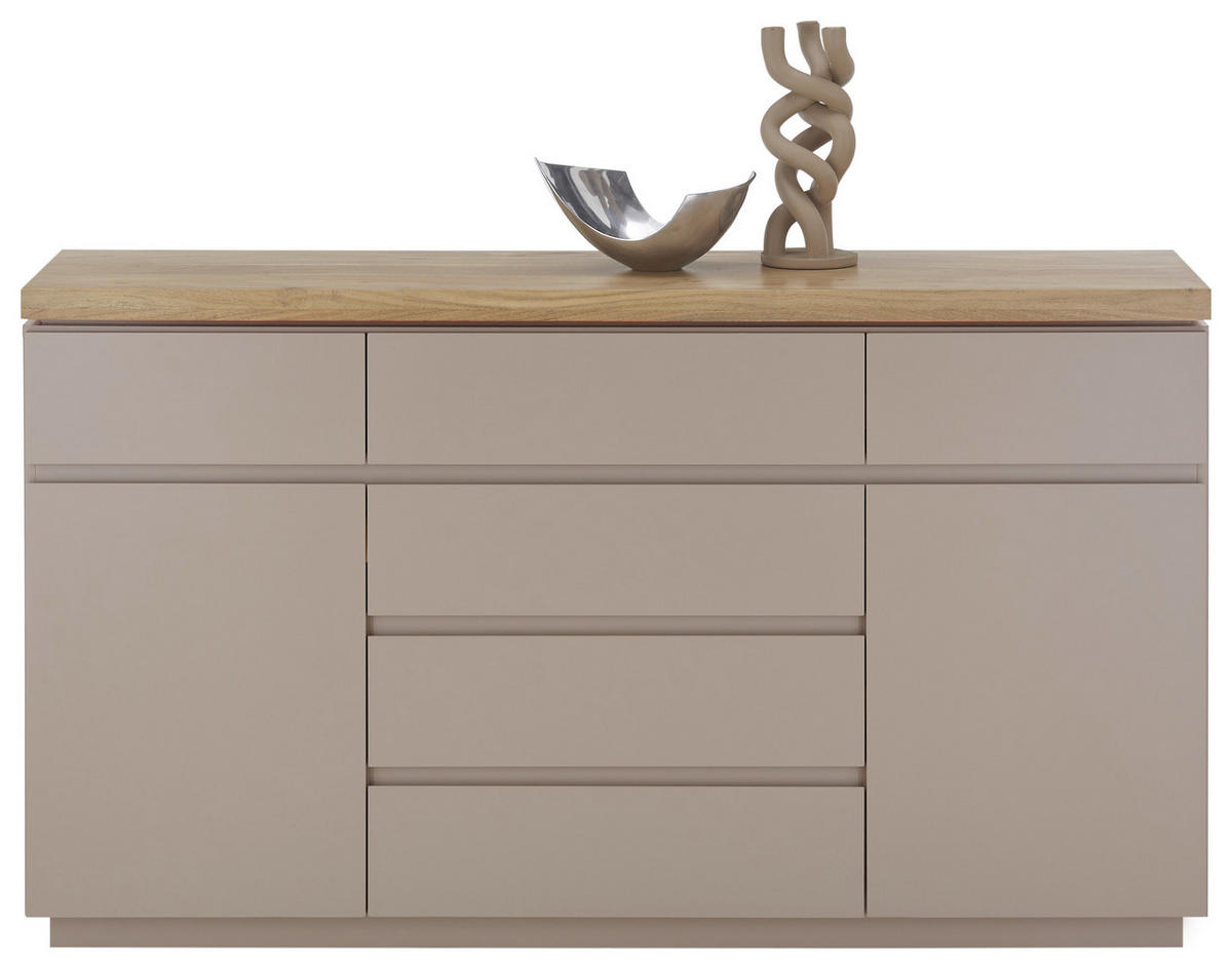 SIDEBOARD Palamos  in 150/86/40 cm  - Naturfarben/Grau, Basics, Holz/Holzwerkstoff (150/86/40cm)