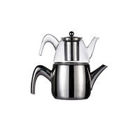 TEEKANNE Schäfer  - Edelstahlfarben, Basics, Glas/Metall (15/28,5/25,4cm)