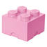 AUFBEWAHRUNGSBOX 25/25/18 cm - Rosa, Trend, Kunststoff (25/25/18cm) - Lego AUFBEWAHRUNGSBOX 25/25/18 cm - Rosa, Trend, Kunststoff (25/25/18cm) - Lego