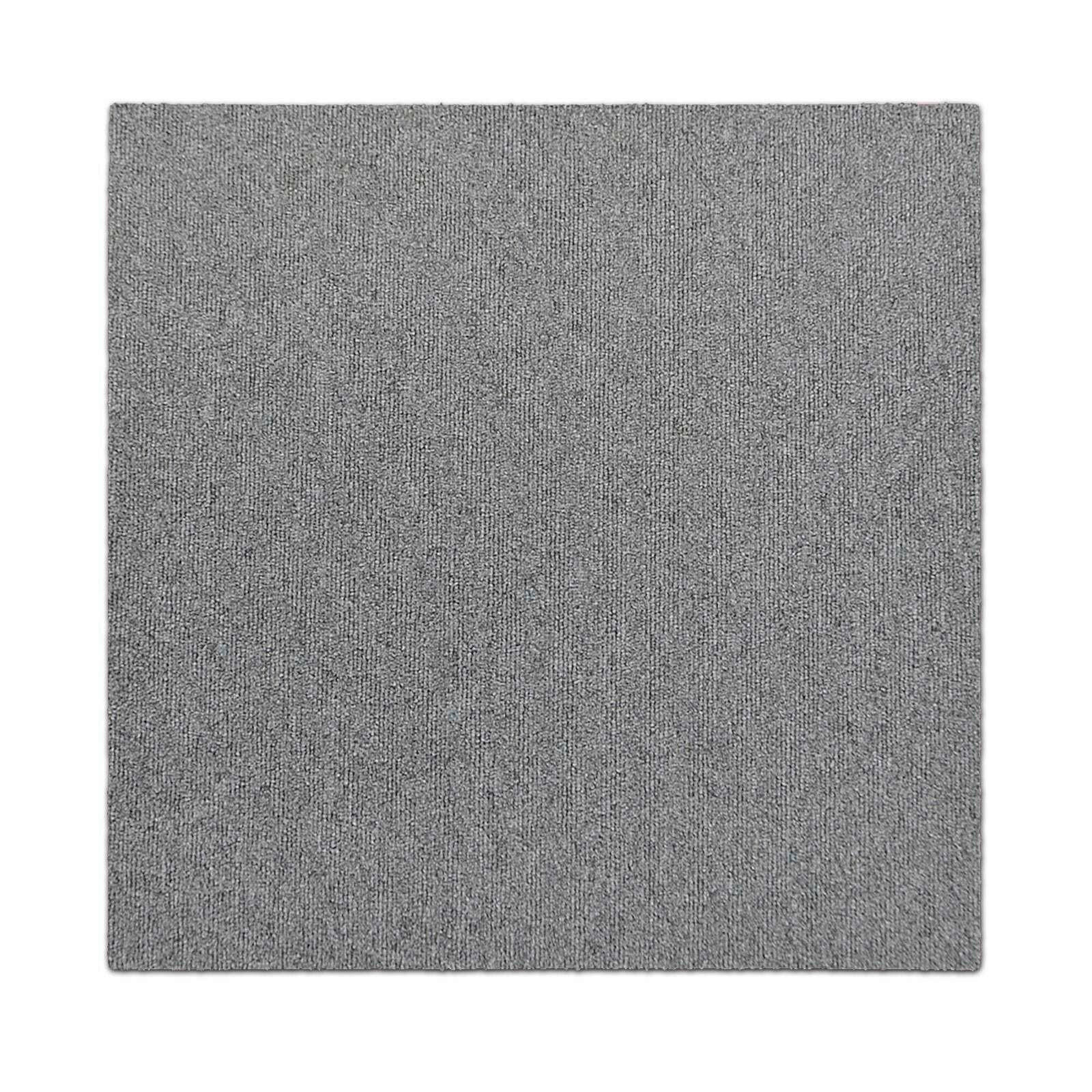 Floordirekt Teppichfliese Lyonn Hellgrau 50x50 cm