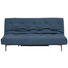 SCHLAFSOFA in Holz, Metall, Textil Blau - Blau/Eichefarben, Design, Holz/Textil (200/86/97cm) - Innovation SCHLAFSOFA in Holz, Metall, Textil Blau - Blau/Eichefarben, Design, Holz/Textil (200/86/97cm) - Innovation