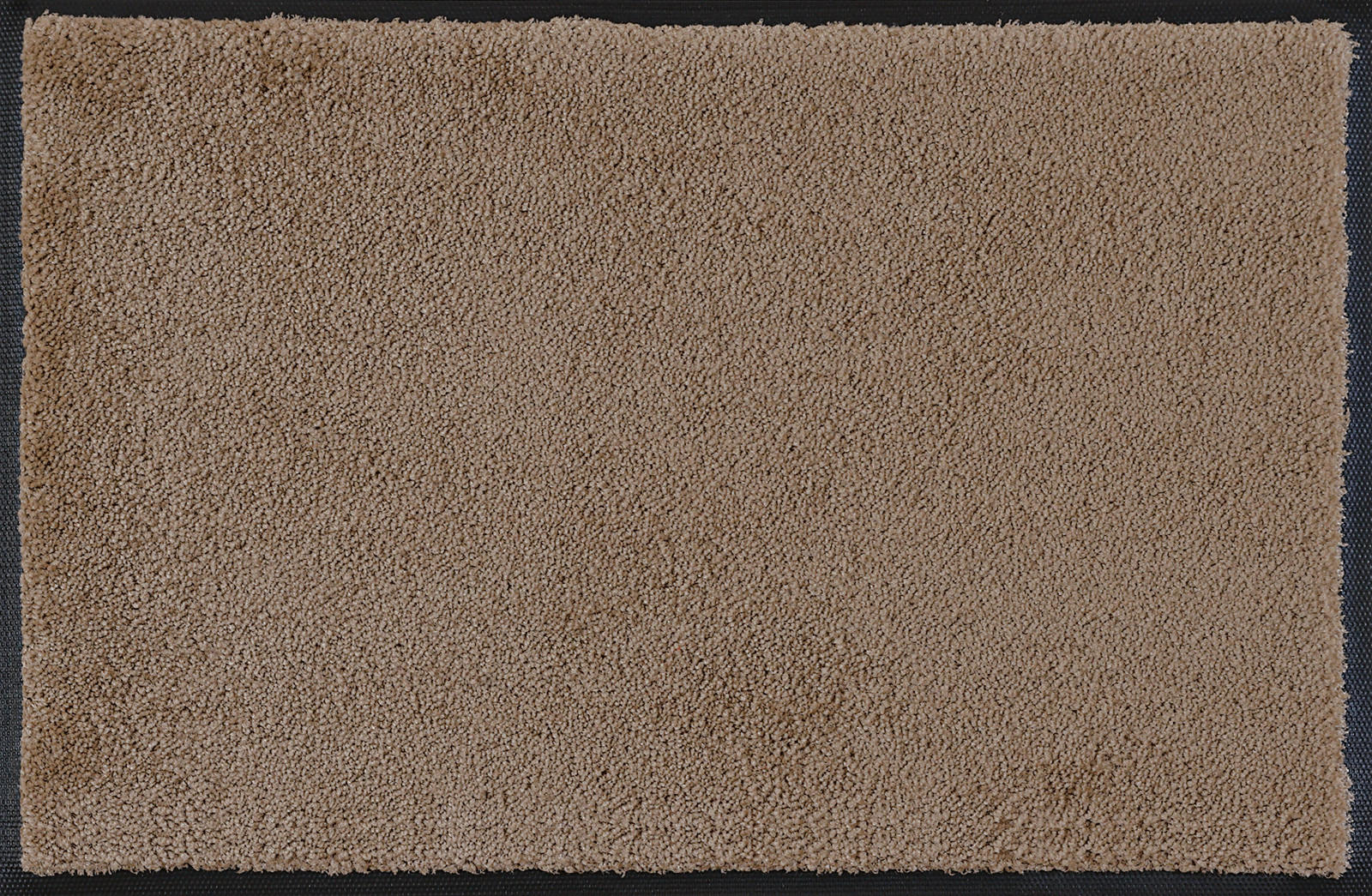 FUßMATTE  40/60 cm  Taupe  Uni  - Taupe, KONVENTIONELL, Kunststoff/Textil (40/60cm) - wash+dry