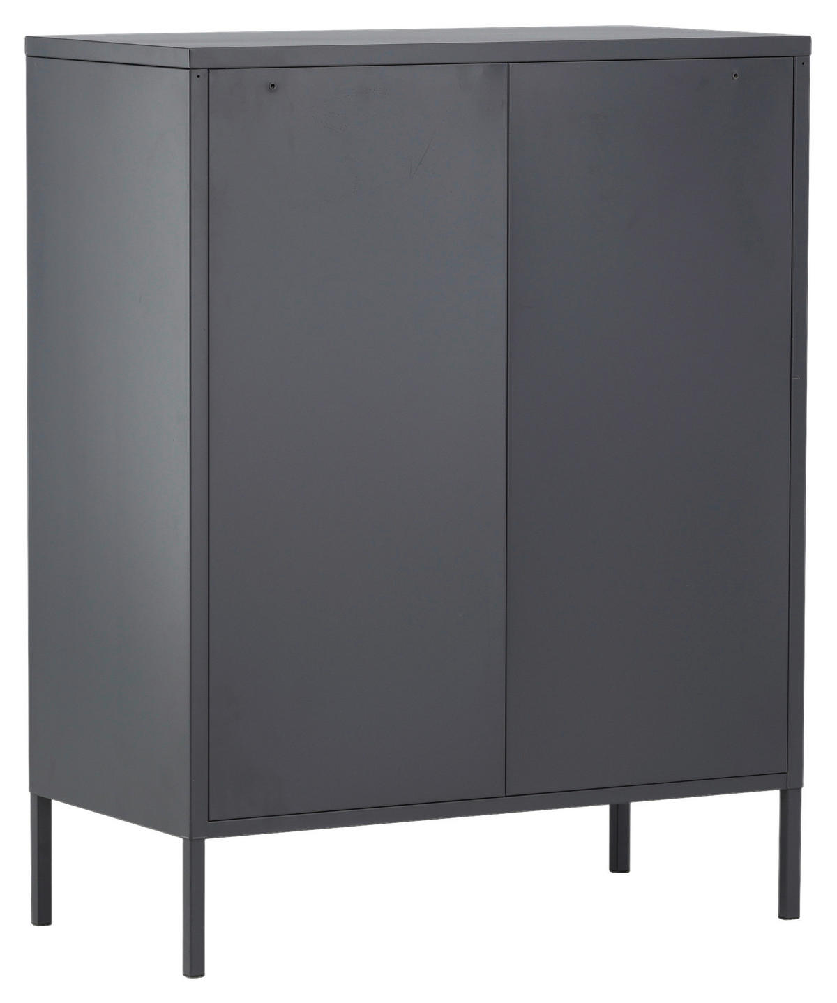 SIDEBOARD  in 80/101.5/40 cm  - Schwarz, Design, Metall (80/101.5/40cm) - Livetastic
