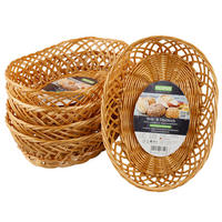 BROTKORB 5ER PACK   - Hellbraun, Basics, Kunststoff (23.5/8,5/31cm) - Kesper