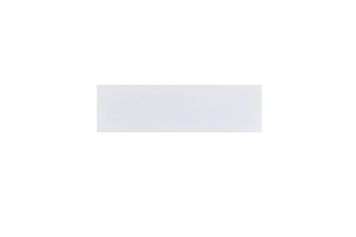 LED-WANDLEUCHTE - Weiss, Design, Kunststoff/Metall (28/8/4,5cm) - Novel