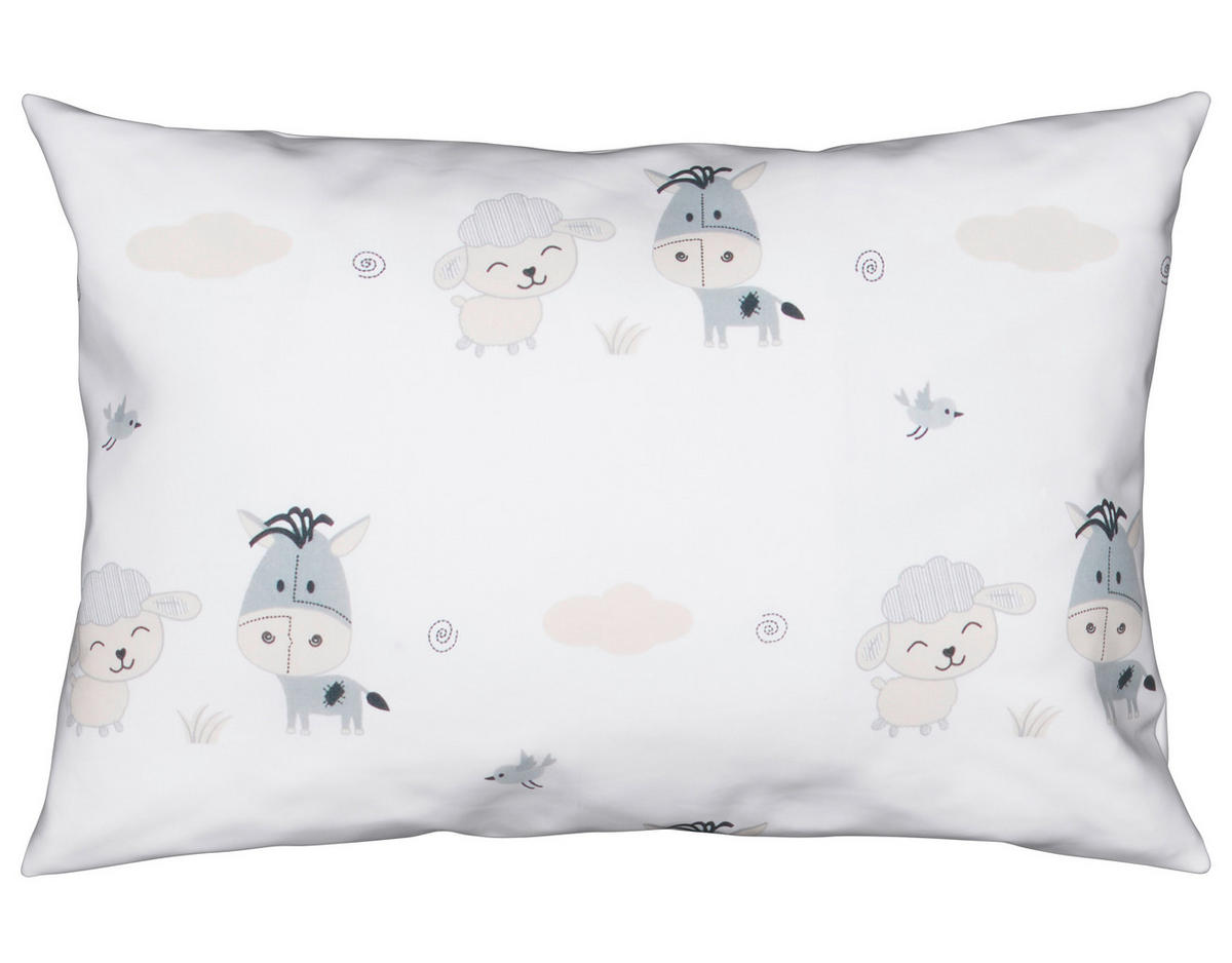 DETSKÁ POSTEĽNÁ BIELIZEŇ 100/135 cm  - biela, Basics, textil (100/135cm) - Patinio