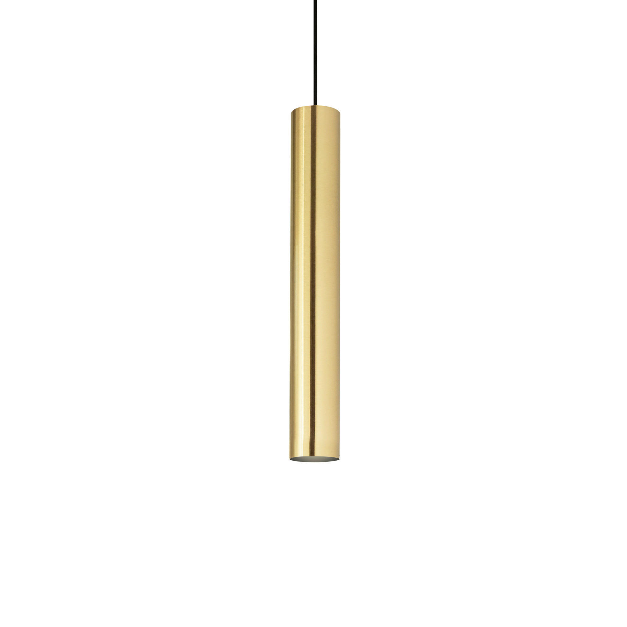 LED-HÄNGELEUCHTE Look Ottone 6/66/240 cm  - Messingfarben, KONVENTIONELL, Metall (6/66/240cm) - Ideal Lux