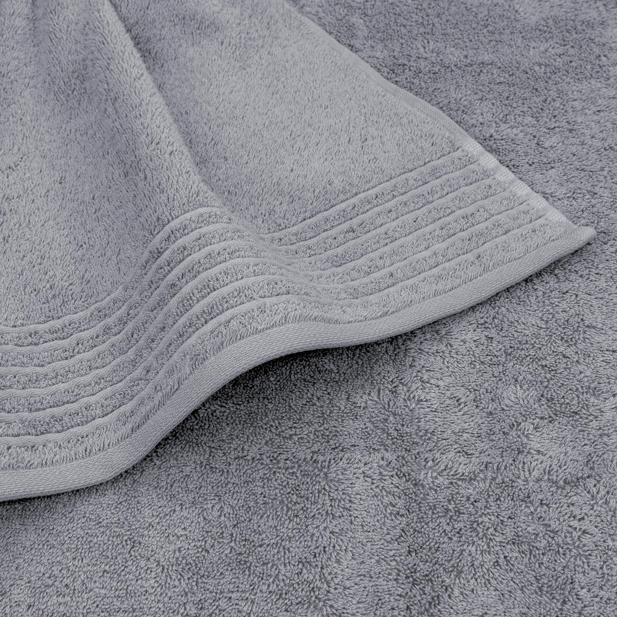 DUSCHTUCH New Classic 67/140 cm  - Grau, Basics, Textil (67/140cm) - Moeve