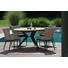 GARTENTISCH 140/76/ cm - Anthrazit/Teakfarben, Design, Holz/Metall (140/76/cm) GARTENTISCH 140/76/ cm - Anthrazit/Teakfarben, Design, Holz/Metall (140/76/cm)