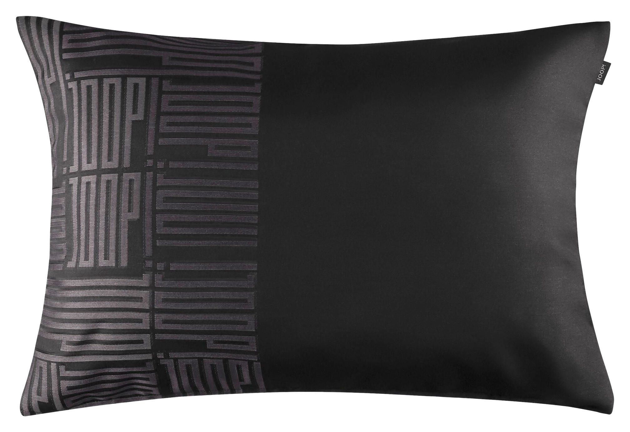 Joop! Kissenbezug J!Fine Bars Schwarz 40x60 cm