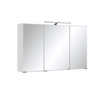 SPIEGELSCHRANK 100/64/20 cm  - Weiß, Design, Glas/Holzwerkstoff (100/64/20cm) - Xora