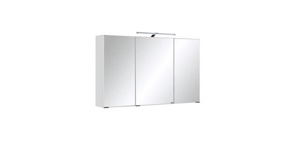 SPIEGELSCHRANK 100/64/20 cm  - Weiß, Design, Glas/Holzwerkstoff (100/64/20cm) - Xora