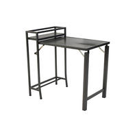 BALKONTISCH 91/60/88 cm  - Graphitfarben, KONVENTIONELL, Metall (91/60/88cm) - Gardenson