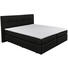 BOXSPRINGBETT 180/200 cm in Schwarz - Schwarz, Design, Kunststoff/Textil (180/200cm) - Carryhome BOXSPRINGBETT 180/200 cm in Schwarz - Schwarz, Design, Kunststoff/Textil (180/200cm) - Carryhome