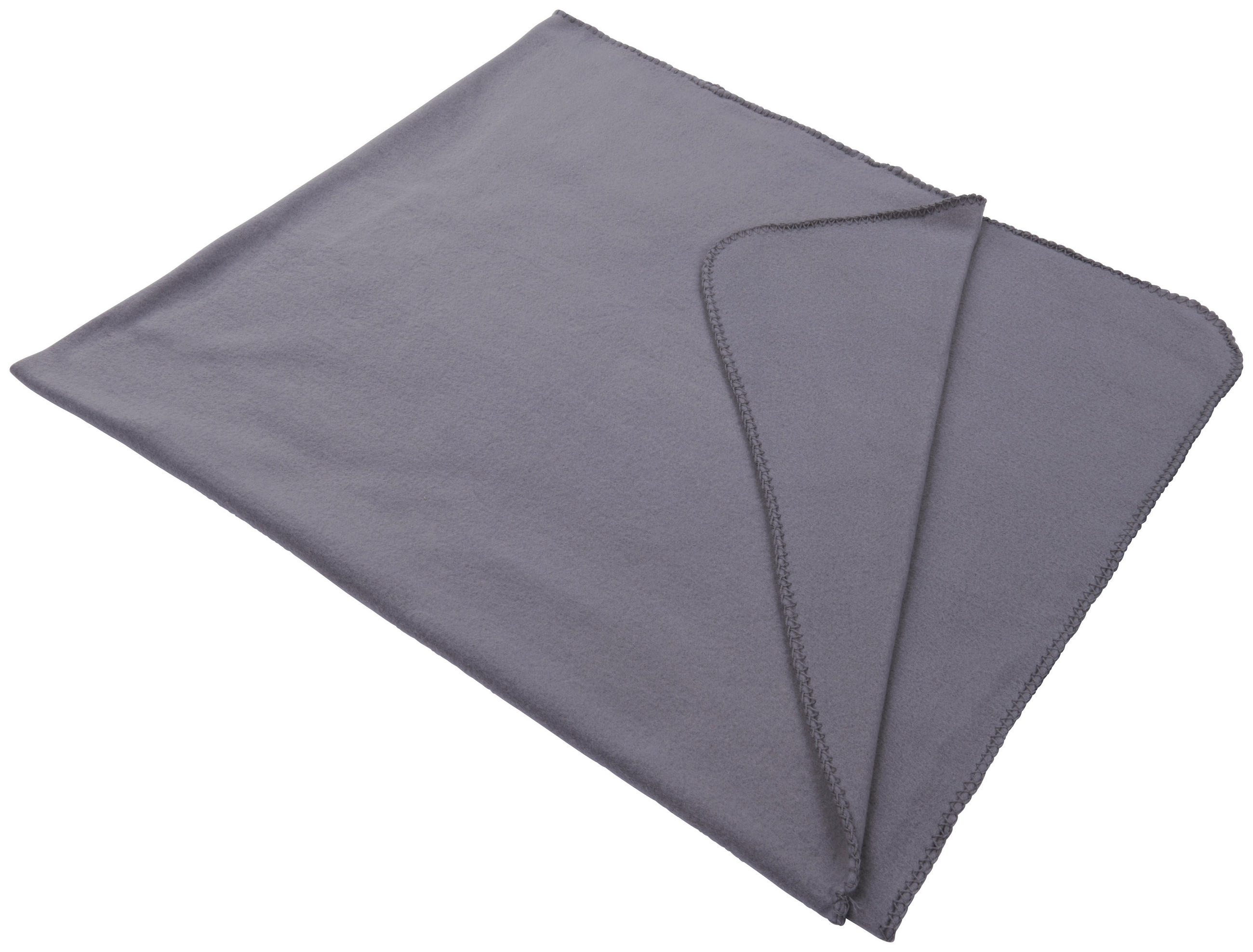 FLEECEDECKE 130/160 cm  - Grau, Basics, Textil (130/160cm) - Boxxx