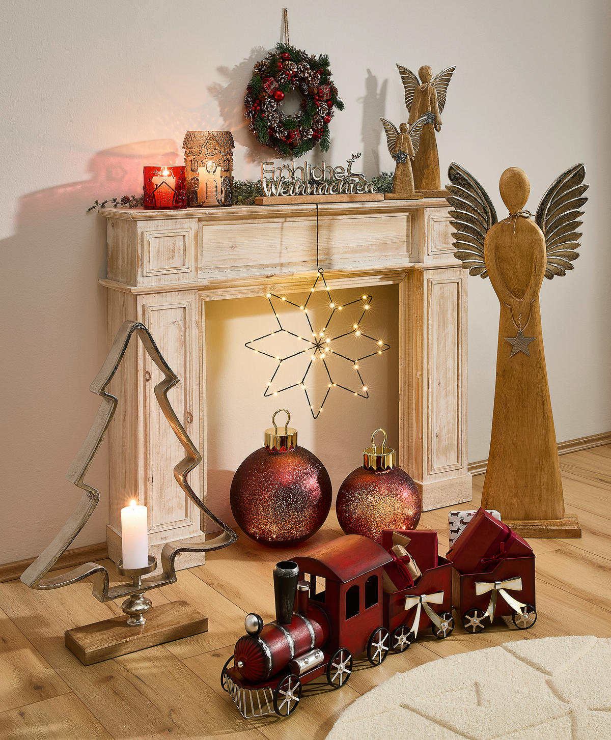 VENIEC  - viacfarebná, Lifestyle, plast/prírodné materiály (34/8cm) - X-Mas