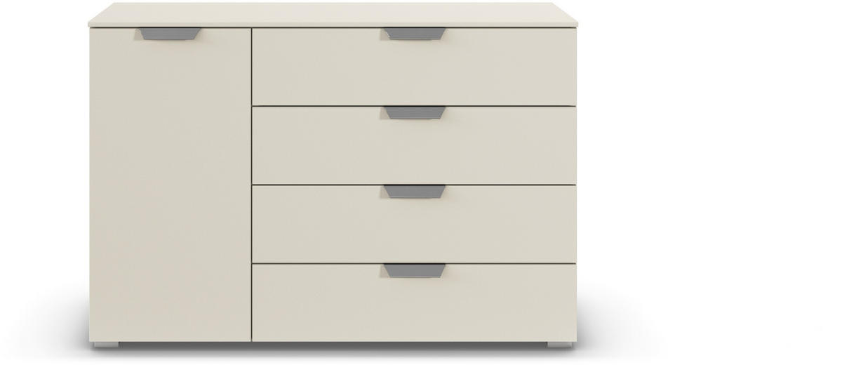KOMMODE  in 120/81/42 cm  - Chromfarben/Champagner, Design, Holzwerkstoff/Metall (120/81/42cm) - Carryhome