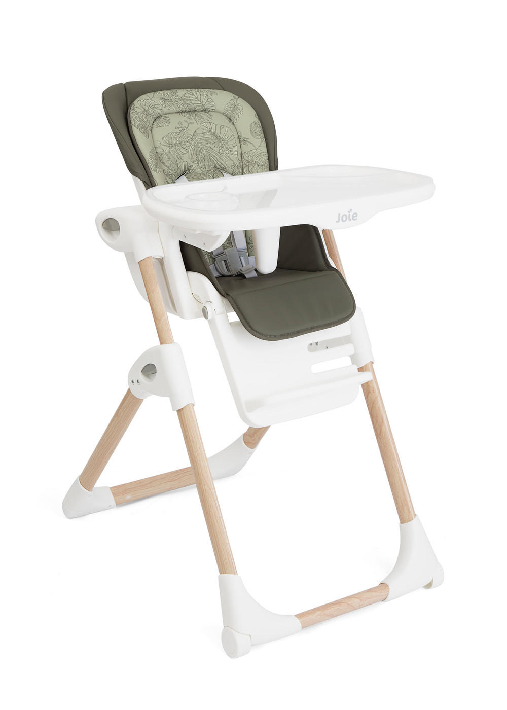 KOMBIHOCHSTUHL Mimzy Recline  - Dunkelgrün/Naturfarben, Basics, Kunststoff (57/104/78cm) - Joie