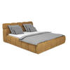 POLSTERBETT Lattenrost, Bettkasten 180/200 cm  in Currygelb  - Currygelb/Schwarz, Design, Holz/Kunststoff (180/200cm) - Esposa