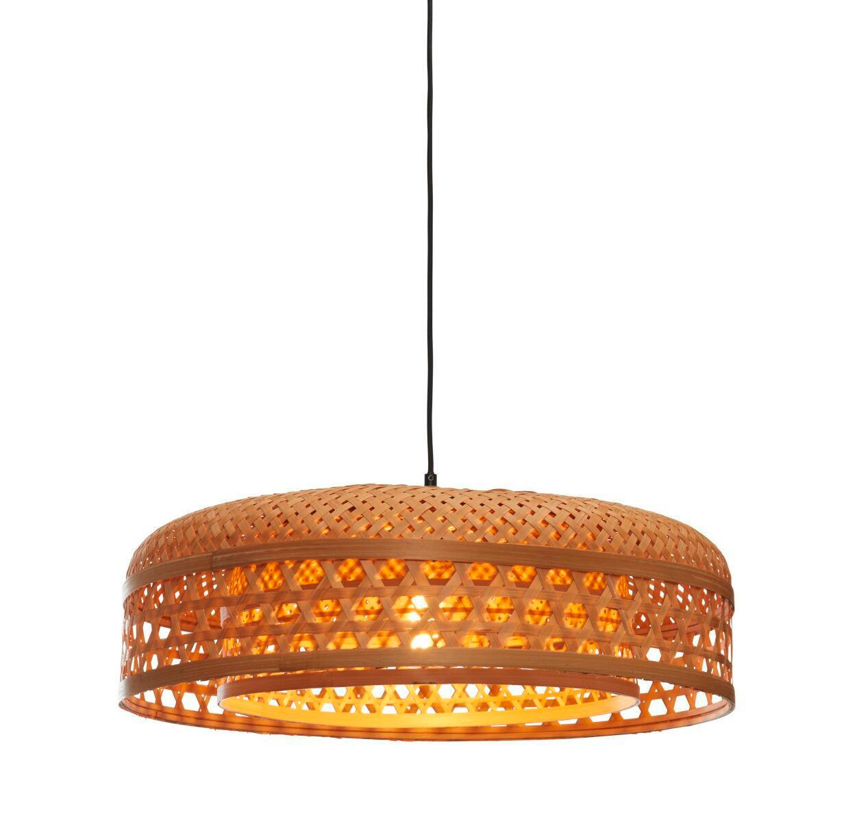 HÄNGELEUCHTE GOOD&MOJO  60/18 cm   - Naturfarben, Trend, Naturmaterialien (60/18cm) - Good & Mojo
