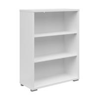 AKTENREGAL 79,7/107,2/39,5 cm  - Weiss/Silberfarben, Konventionell, Holzwerkstoff/Kunststoff (79,7/107,2/39,5cm) - Voleo