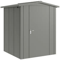 GERÄTEHAUS 189/219/181 cm  - Alufarben, Basics, Metall (189/219/181cm) - Hörmann