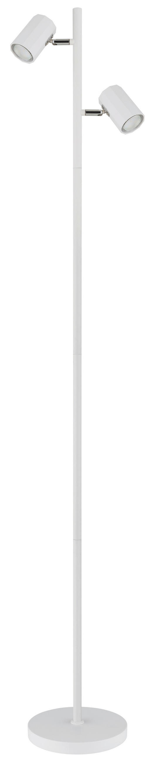 GOLVLAMPA JAMES 27/22/158 cm    - vit, Design, metall/plast (27/22/158cm) - Globo