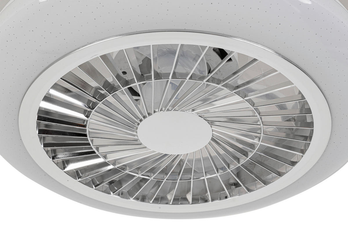 VENTILATOR STROPNI  - bijela/prozirno, Trend, plastika (45/16cm) - Novel
