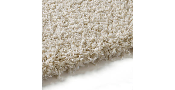 HOCHFLORTEPPICH 65/130 cm Weiß, Beige  - Beige/Weiß, Basics, Textil (65/130cm) - Novel