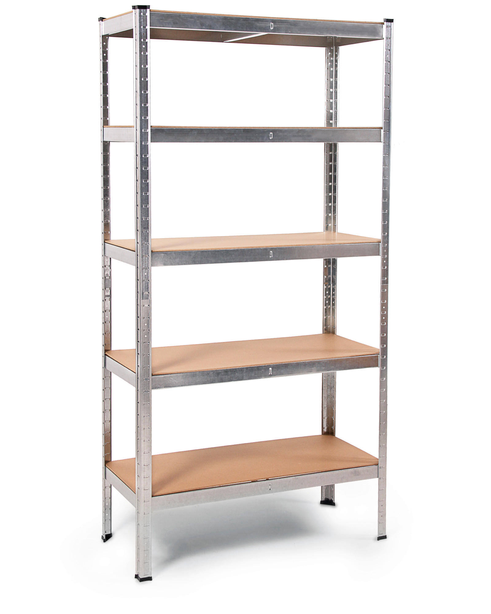 SCHWERLASTREGAL 90/180/40 cm  - Silberfarben, Basics, Metall (90/180/40cm)