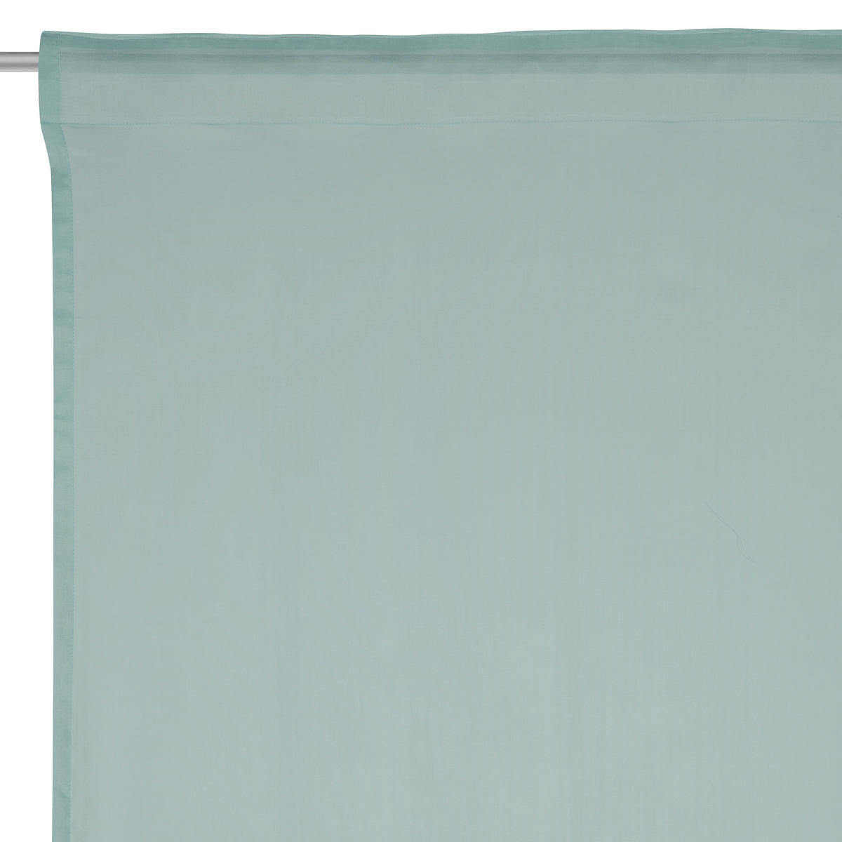 GARDINLÄNGD halvtransparent  - jadegrön, Basics, textil (140/255cm) - Bio:Vio