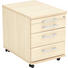 ROLLCONTAINER - Eichefarben/Alufarben, Design, Holzwerkstoff/Kunststoff (43,2/53,8/57,7cm) ROLLCONTAINER - Eichefarben/Alufarben, Design, Holzwerkstoff/Kunststoff (43,2/53,8/57,7cm)