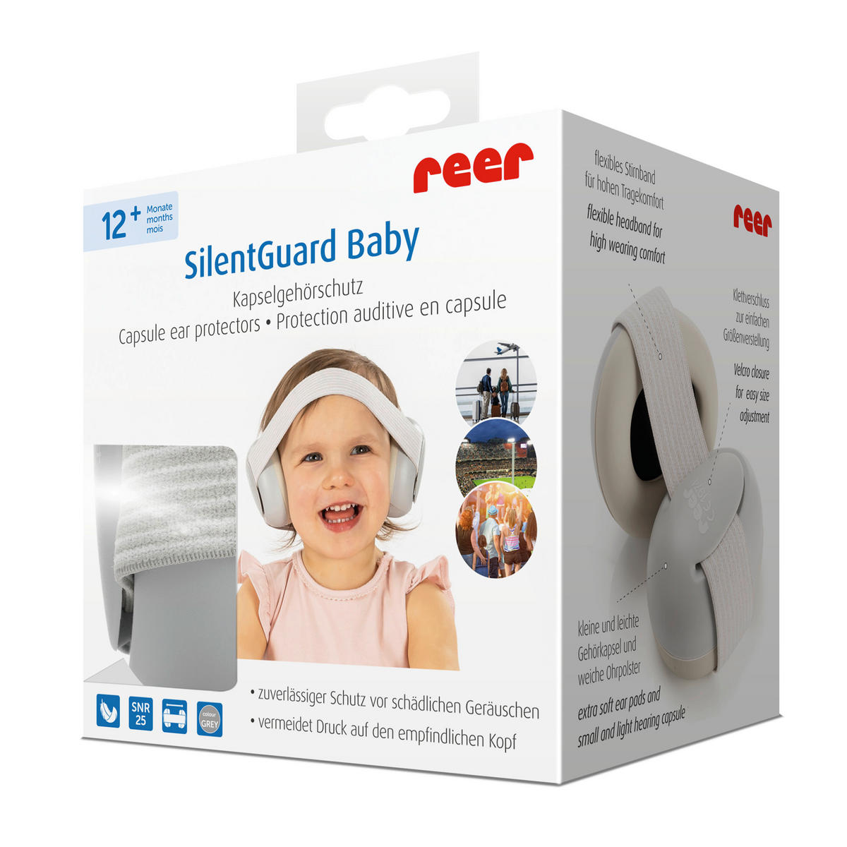 KINDERSICHERUNG - Grau, Basics, Kunststoff (9,5/12cm) - Reer