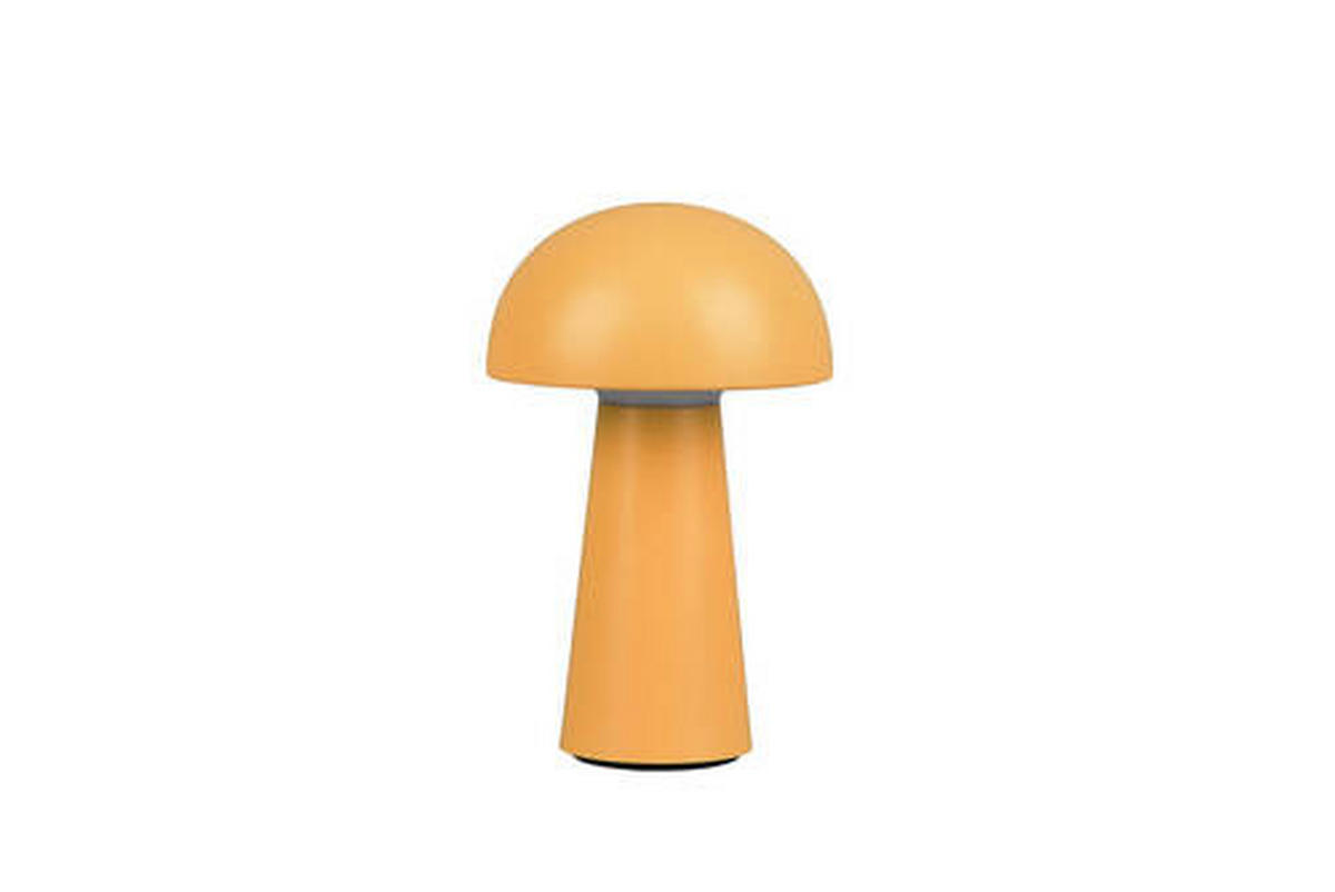 PORTABEL LAMPA Lennon 13,6/21,5 cm   - gul, Trend, plast (13,6/21,5cm)