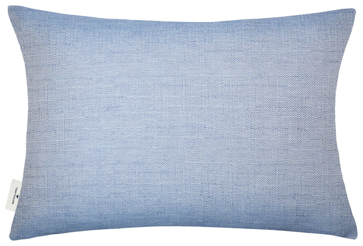 KUDDFODRAL Fresh 40/60 cm  - blå/grå, Klassisk, textil (40/60cm) - Tom Tailor