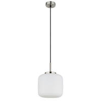 HÄNGLAMPA KLADORA 24/130 cm  - vit/svart, Klassisk, metall/glas (24/130cm) - Globo
