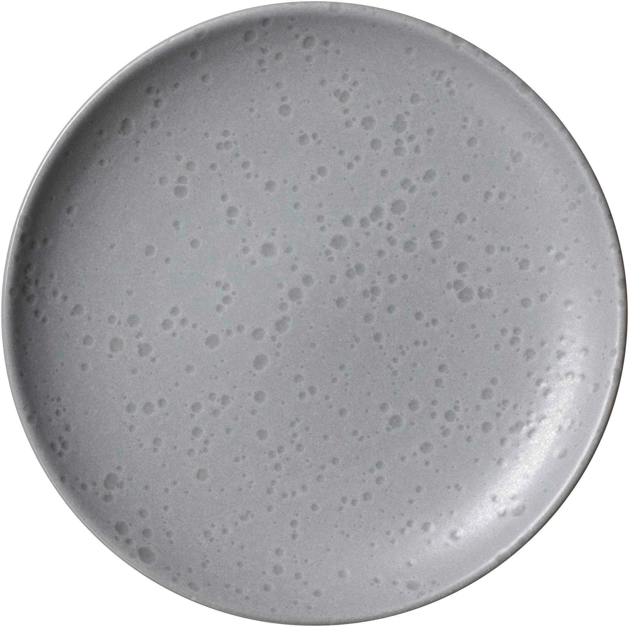 DESSERTTELLER Grau Kitwe  - Grau, Basics, Keramik (20/20/2cm) - Ritzenhoff Breker