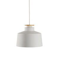 HÄNGELEUCHTE 33/26 cm  - Weiß, Basics, Holz/Metall (33/26cm) - Belid