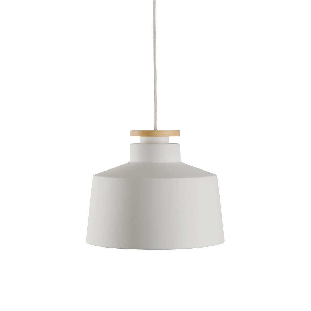 HÄNGELEUCHTE 33/26 cm  - Weiß, Basics, Holz/Metall (33/26cm) - Belid