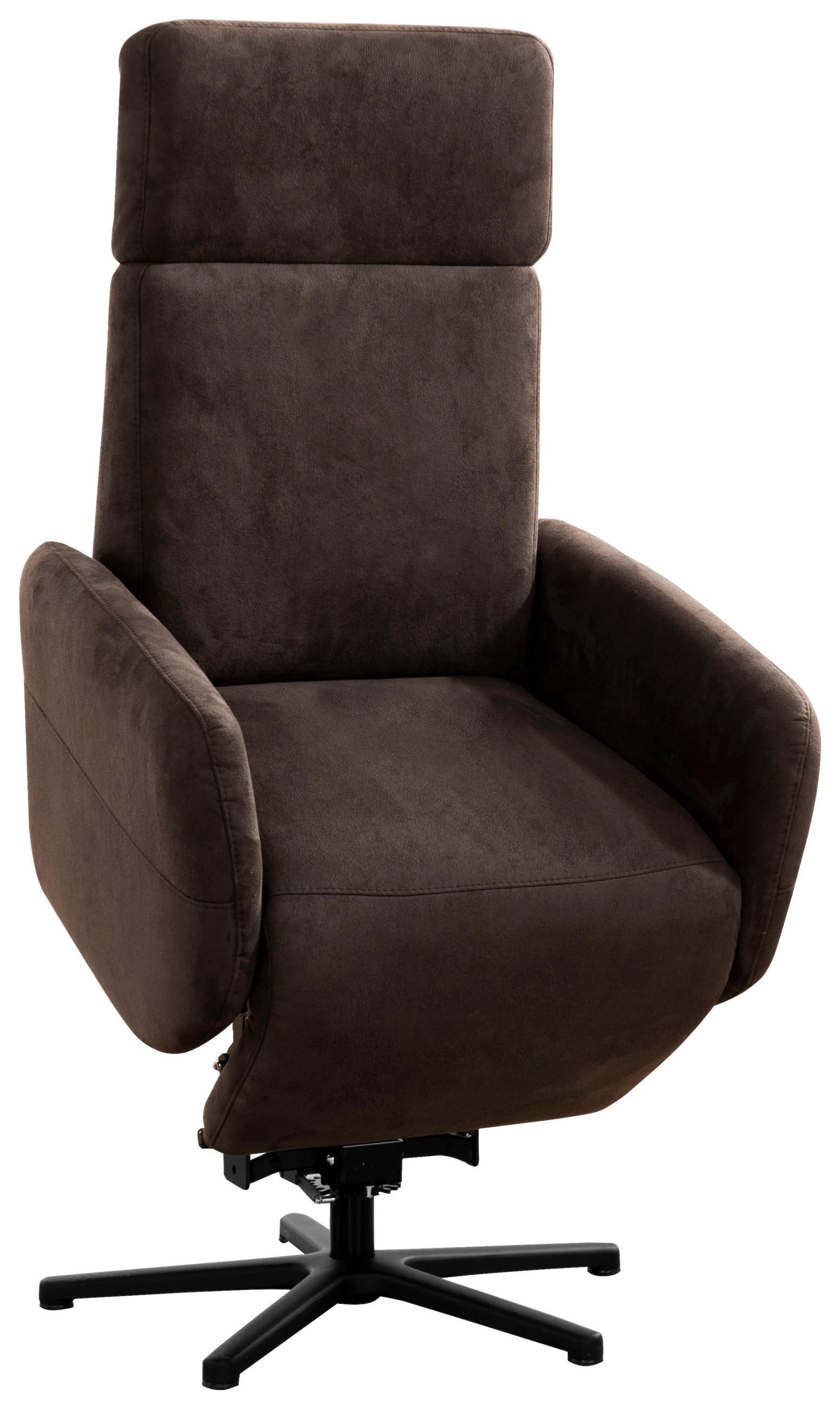 Thumbnail - Sit & More Relaxsessel Kobra V, Mokka, Textil, 71x110x82 cm, Goldenes M, Made in EU, Oeko-Tex® Standard 100, DGM-Klimapa...