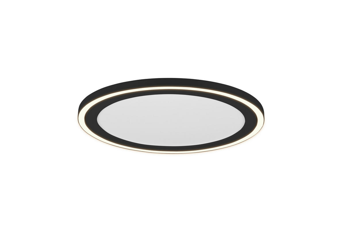 LED-TAKLAMPA CARUS 43 cm  - svart, Basics, plast (43cm)