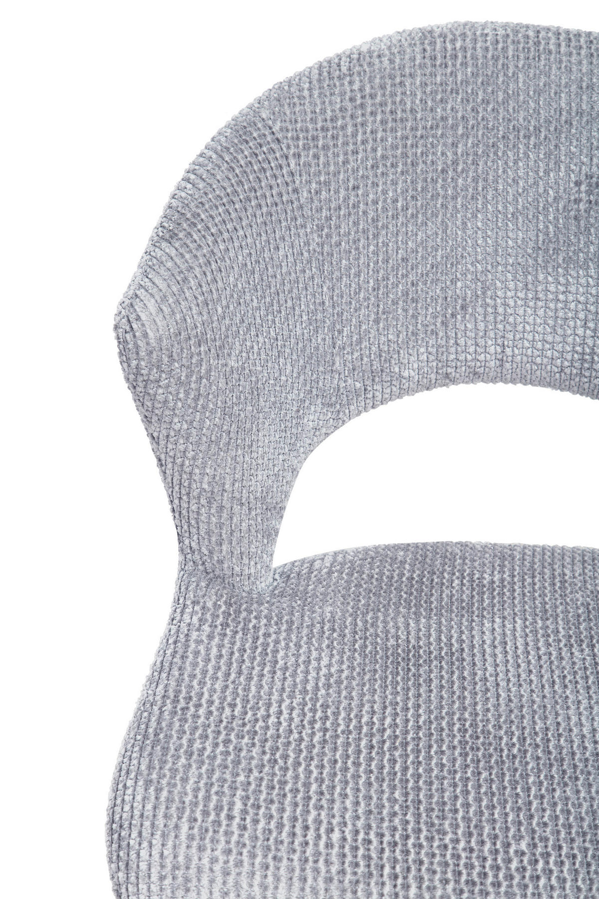 STUHL   Webstoff  Grau  - Schwarz/Grau, Design, Textil/Metall (56,5/83,5/63,5cm) - Stylife
